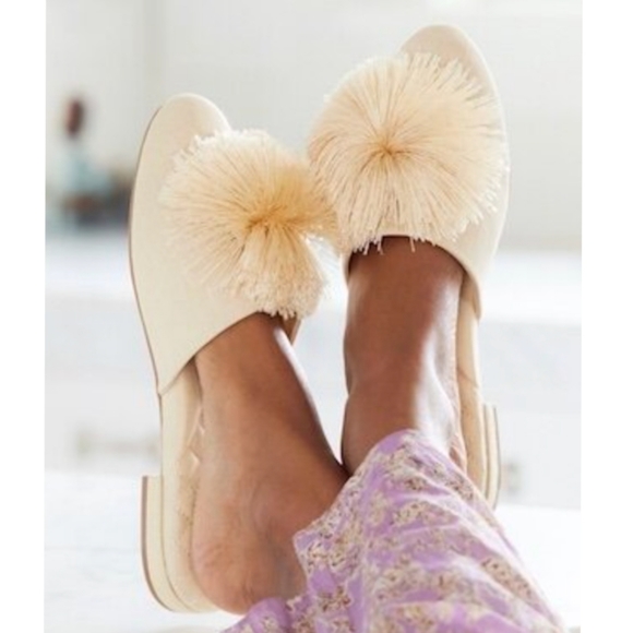 Birdies Shoes The Birdies Songbird Mule In Beige Poshmark